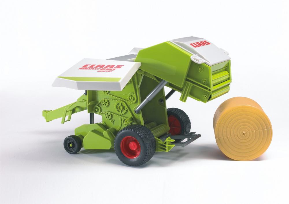 Bruder Spielfahrzeug Landwirtschaft Anhänger Claas Rollant 250 Rundballenpresse 02121