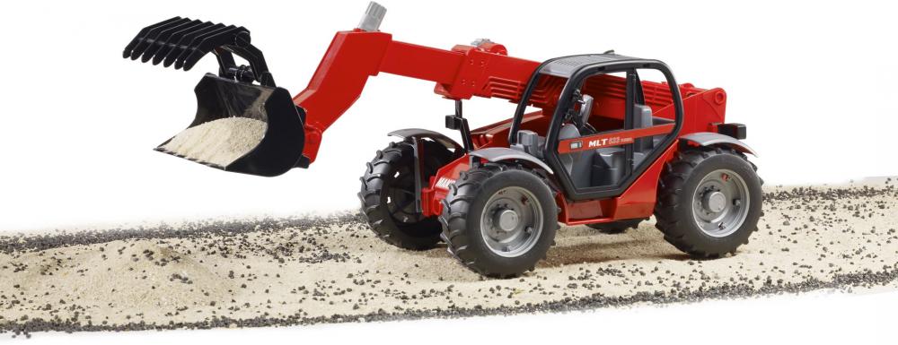 Bruder Spielfahrzeug Baustelle Lader Manitou Teleskoplader MLT 633 02125