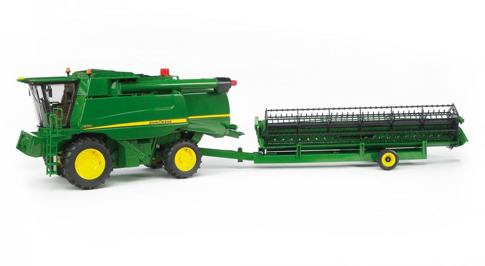 Bruder Spielfahrzeug Landwirtschaft Erntemaschine John Deere Mähdrescher T670i 02132
