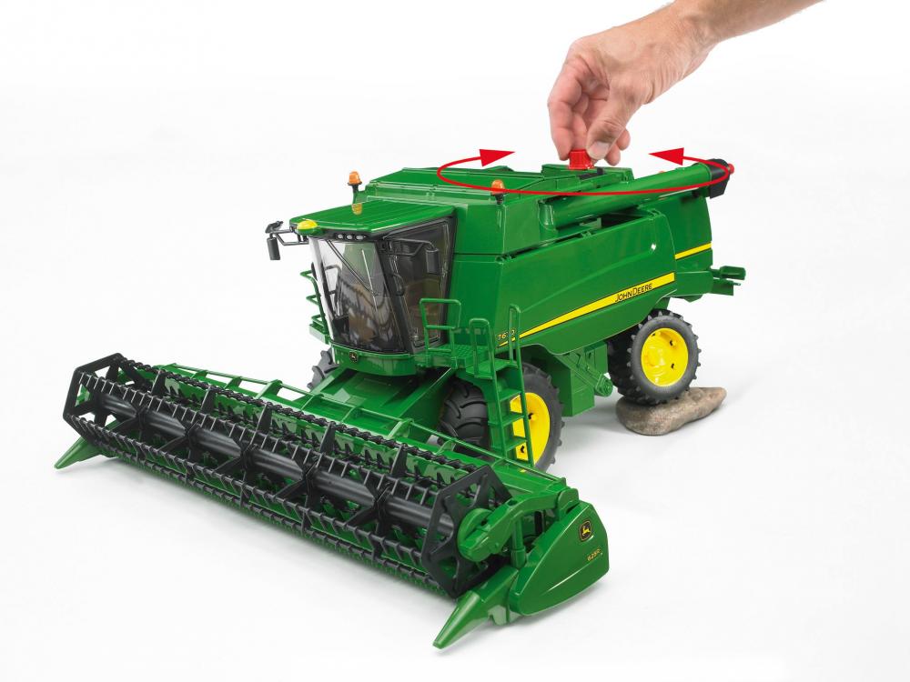 Bruder Spielfahrzeug Landwirtschaft Erntemaschine John Deere Mähdrescher T670i 02132