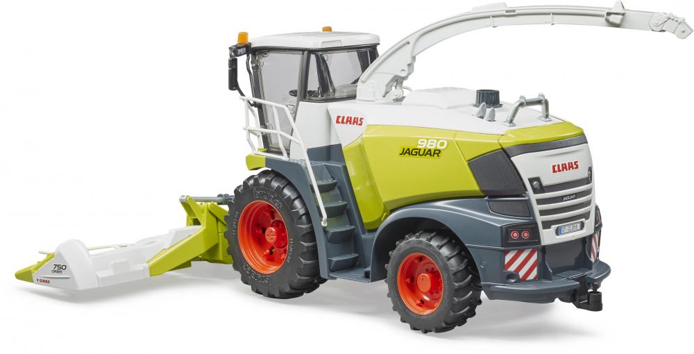Bruder Spielfahrzeug Landwirtschaft Erntemaschine Claas Jaguar 980 Feldhäcksler 02134