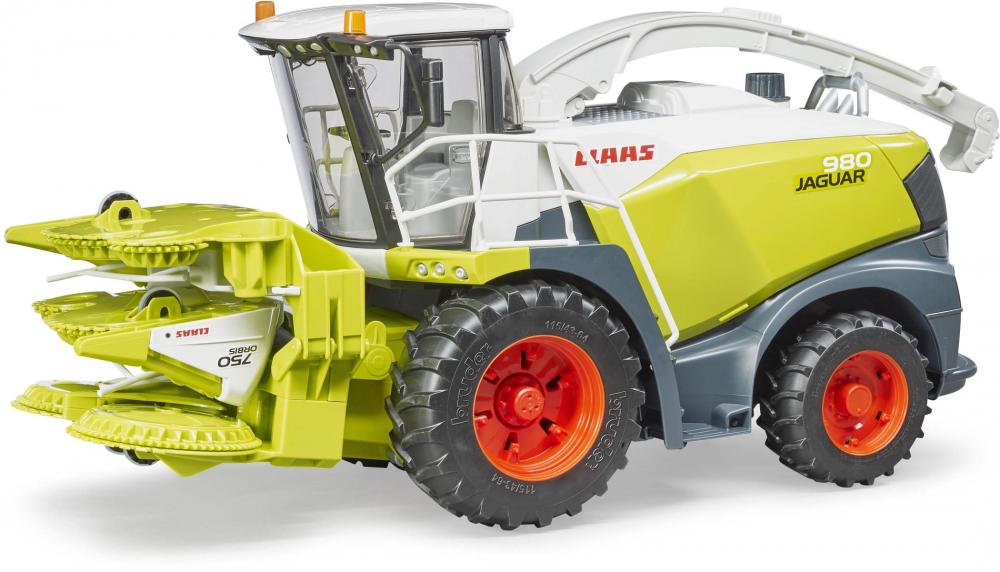Bruder Spielfahrzeug Landwirtschaft Erntemaschine Claas Jaguar 980 Feldhäcksler 02134