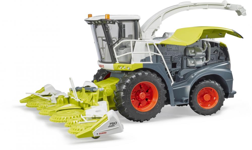 Bruder Spielfahrzeug Landwirtschaft Erntemaschine Claas Jaguar 980 Feldhäcksler 02134