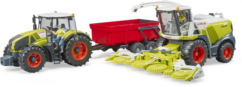 Bruder Spielfahrzeug Landwirtschaft Erntemaschine Claas Jaguar 980 Feldhäcksler 02134