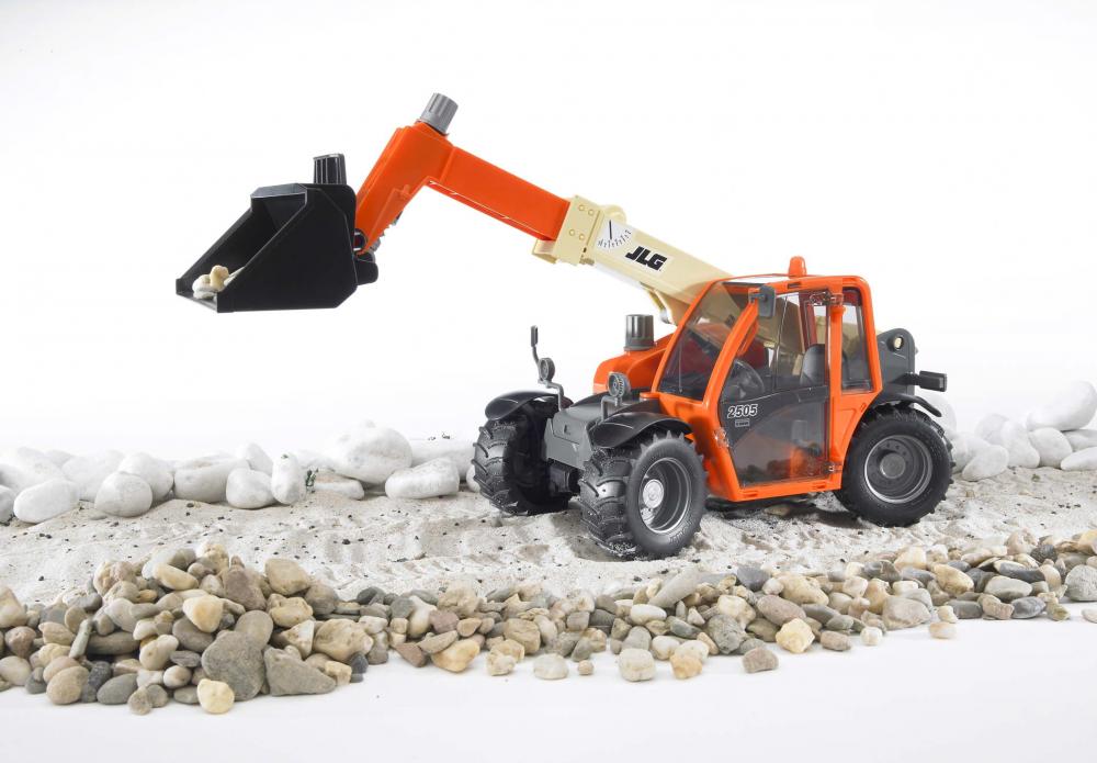 Bruder Spielfahrzeug Baustelle Lader JLG 2505 Teleskoplader 02140