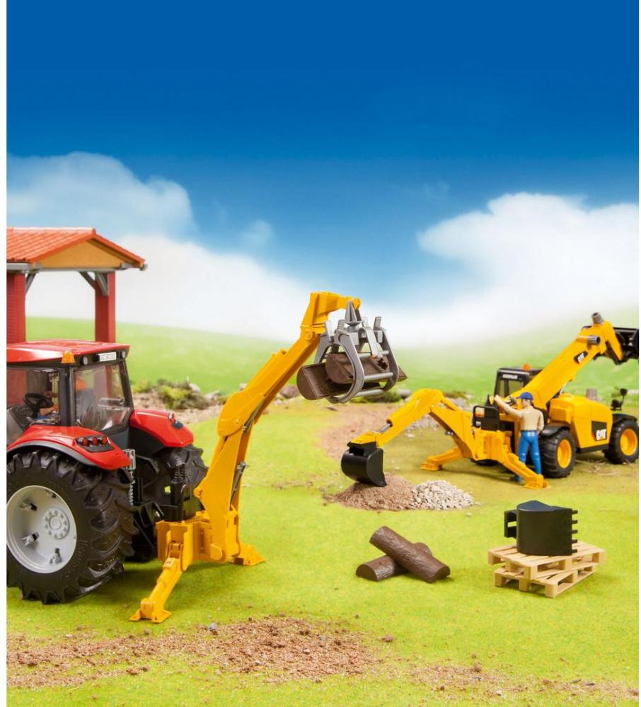 Bruder Spielfahrzeug Baustelle Lader Cat Teleskoplader 02141