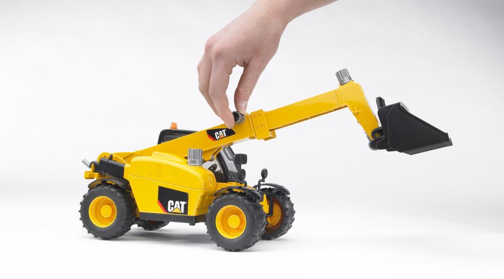Bruder Spielfahrzeug Baustelle Lader Cat Teleskoplader 02141