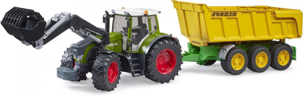 Bruder Spielfahrzeug Landwirtschaft Anhänger Joskin Wannenkippanhänger 02212