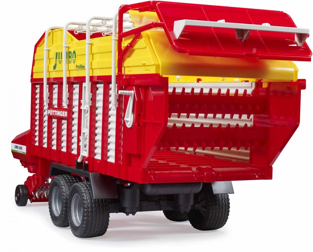 Bruder Spielfahrzeug Landwirtschaft Anhänger Pöttinger Jumbo 6600 Profiline Ladewagen 02214