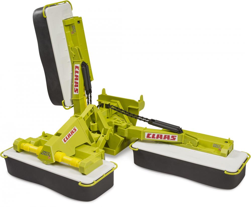 Bruder Spielfahrzeug Landwirtschaft Anhänger Claas Disco 8550 C Plus Dreifach-Mähwerk 02218
