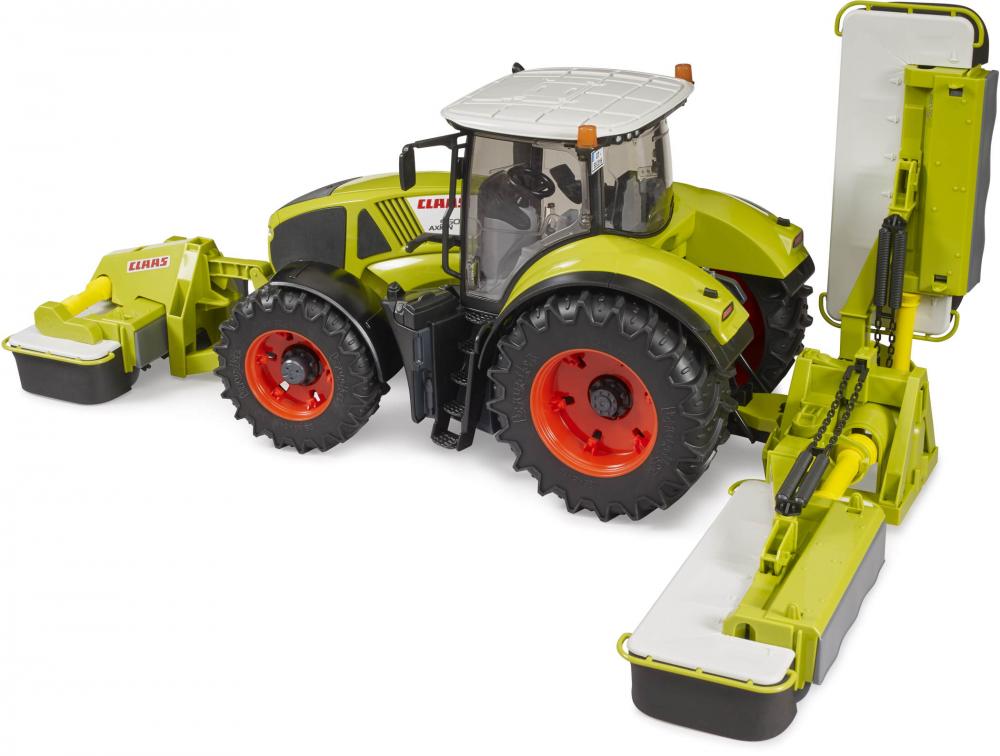 Bruder Spielfahrzeug Landwirtschaft Anhänger Claas Disco 8550 C Plus Dreifach-Mähwerk 02218