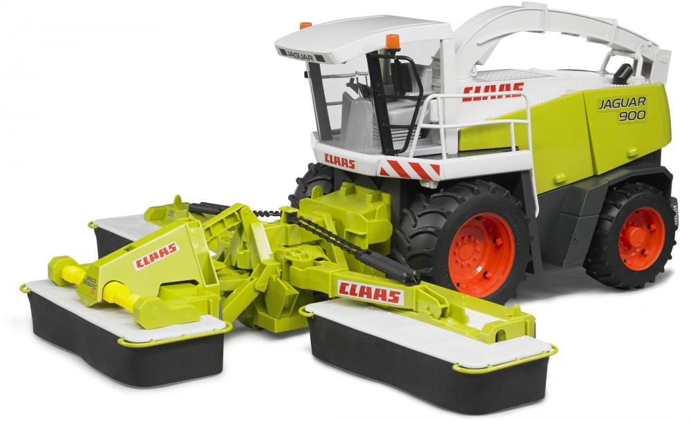 Bruder Spielfahrzeug Landwirtschaft Anhänger Claas Disco 8550 C Plus Dreifach-Mähwerk 02218
