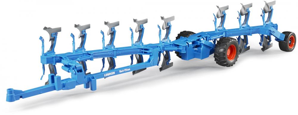 Bruder Spielfahrzeug Landwirtschaft Anhänger LEMKEN Aufsattel-Drehpflug Vari-Titan 02250