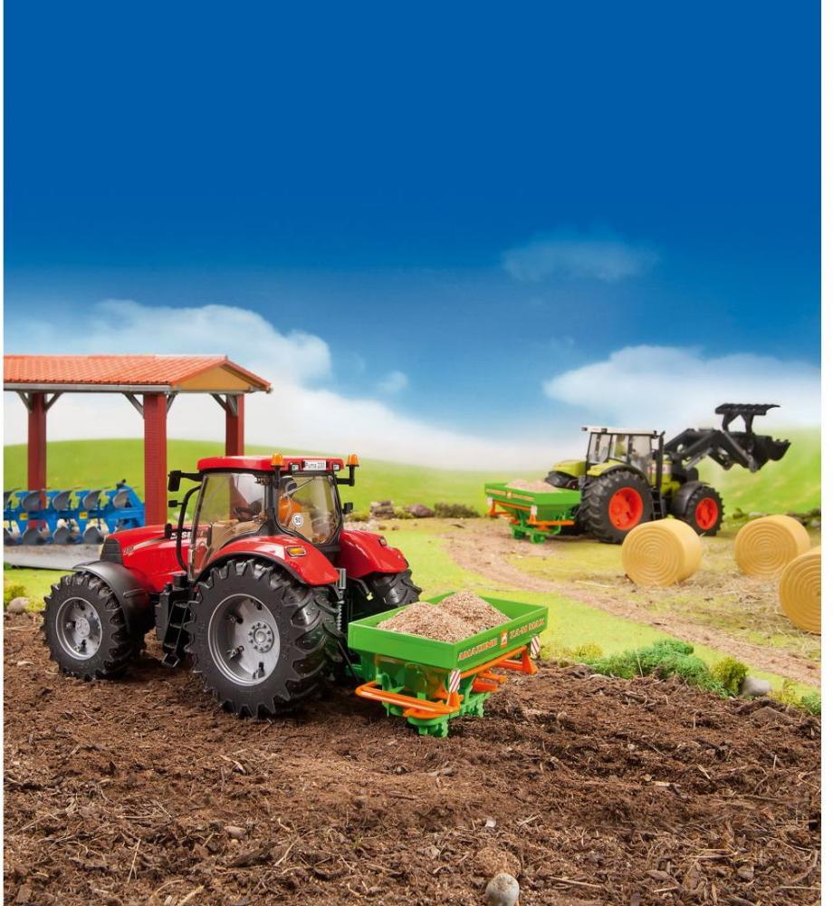 Bruder Spielfahrzeug Landwirtschaft Bauernhof Zubehör: Amazone Düngerstreuer 02327