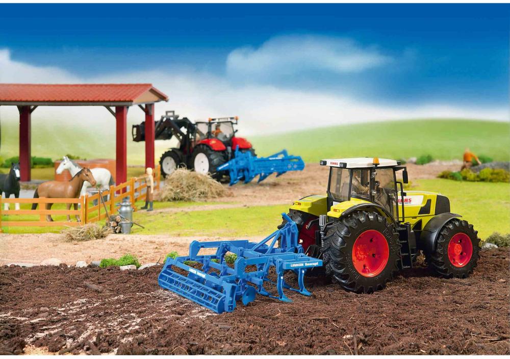 Bruder Spielfahrzeug Landwirtschaft Anhänger Zubehör: LEMKEN Scheibengrubber 02329