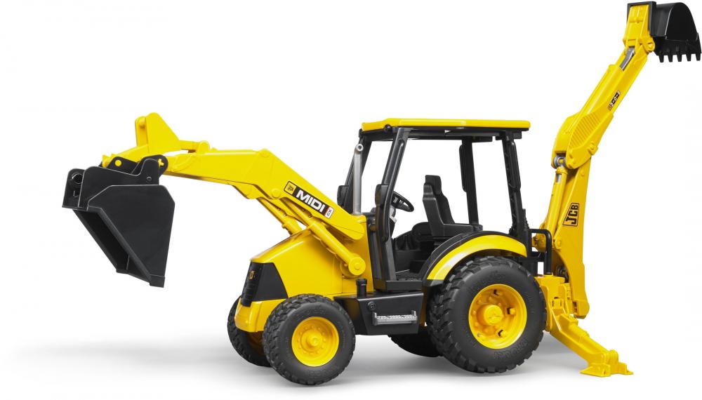 Bruder Spielfahrzeug Baustelle Lader JCB MIDI CX Baggerlader 02427