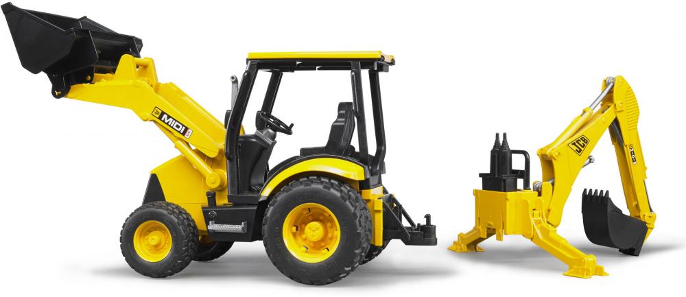 Bruder Spielfahrzeug Baustelle Lader JCB MIDI CX Baggerlader 02427
