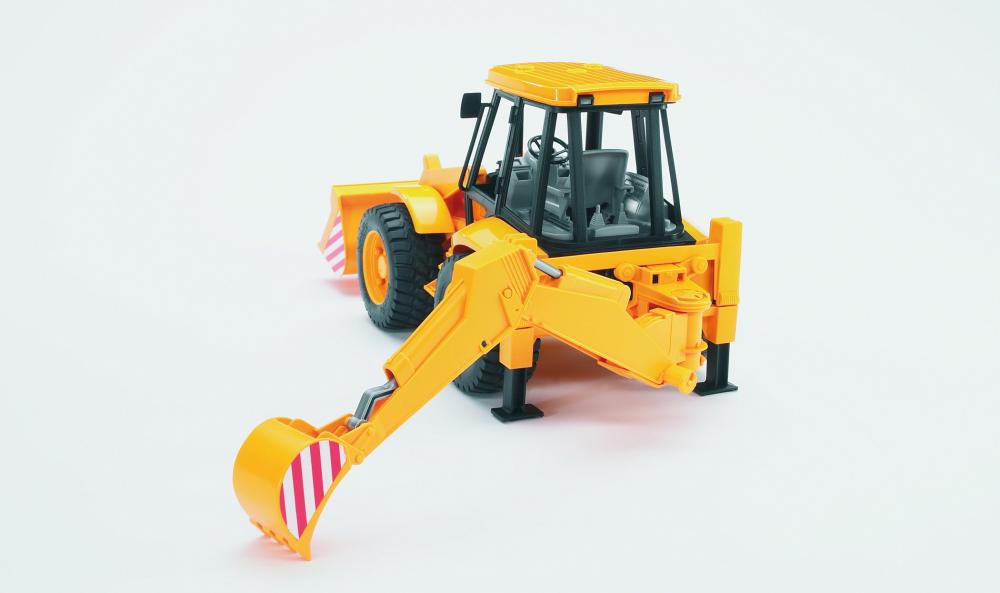 Bruder Spielfahrzeug Baustelle Lader JCB 4CX Baggerlader 02428