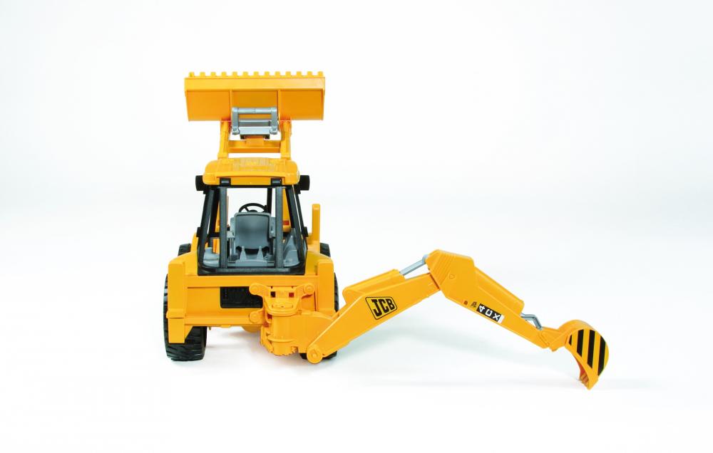 Bruder Spielfahrzeug Baustelle Lader JCB 4CX Baggerlader 02428
