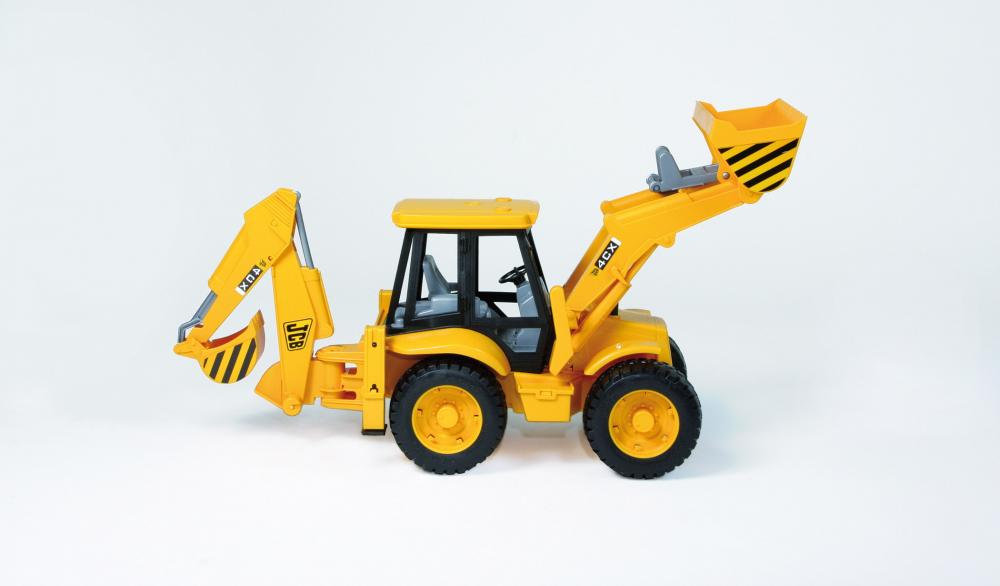 Bruder Spielfahrzeug Baustelle Lader JCB 4CX Baggerlader 02428