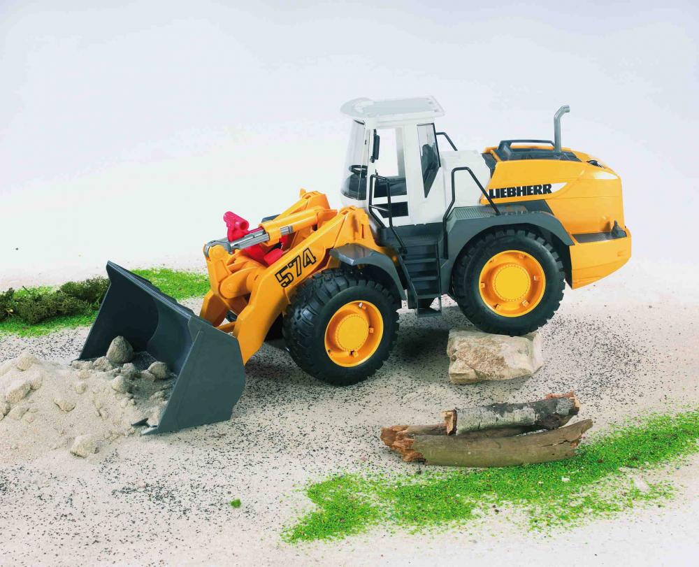 Bruder Spielfahrzeug Baustelle Lader Liebherr Radlader L574 02430
