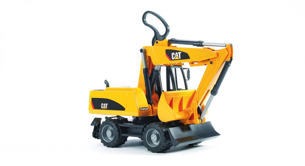 Bruder Spielfahrzeug Baustelle Bagger Cat Mobilbagger 02445