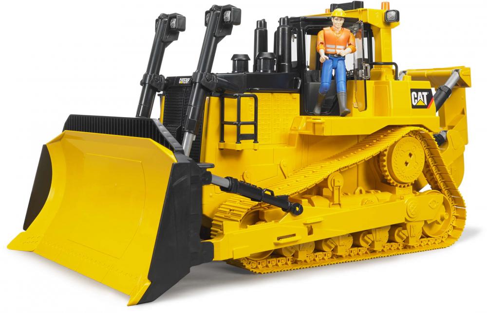Bruder Spielfahrzeug Baustelle Dozer Cat großer Kettendozer 02452