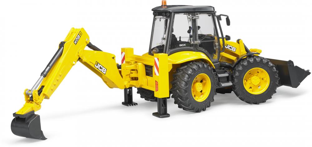 Bruder Spielfahrzeug Baustelle Lader JCB 5CX eco Baggerlader 02454