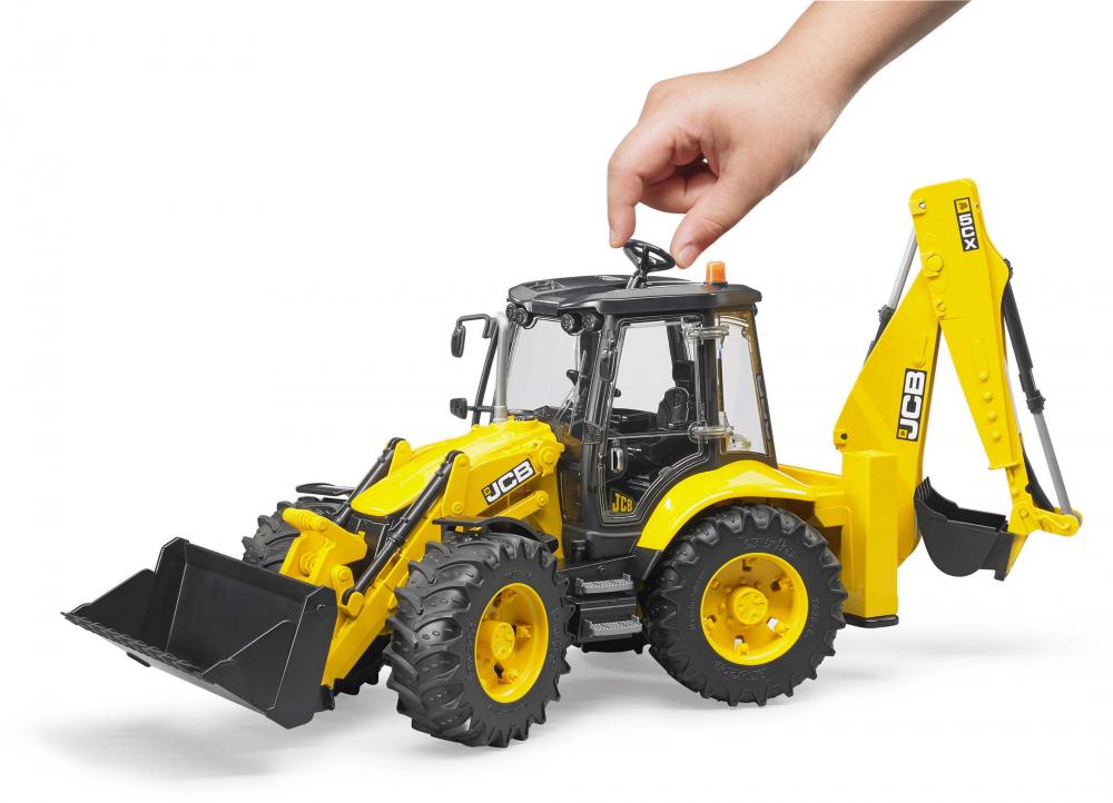 Bruder Spielfahrzeug Baustelle Lader JCB 5CX eco Baggerlader 02454