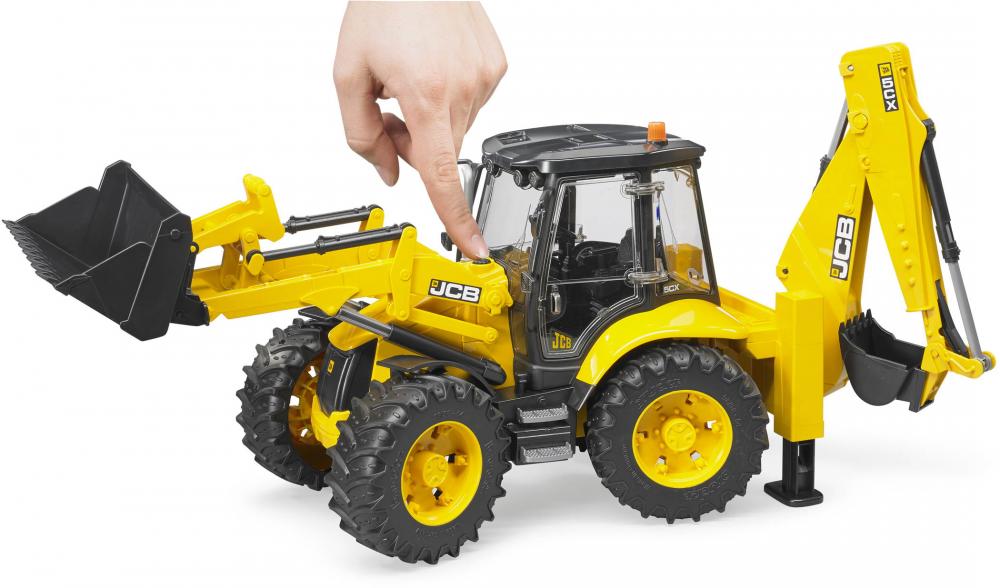 Bruder Spielfahrzeug Baustelle Lader JCB 5CX eco Baggerlader 02454