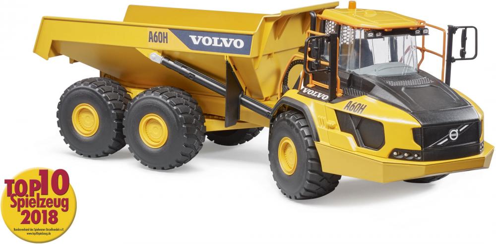Bruder Spielfahrzeug Baustelle Bagger Volvo A60H Dumper 02455