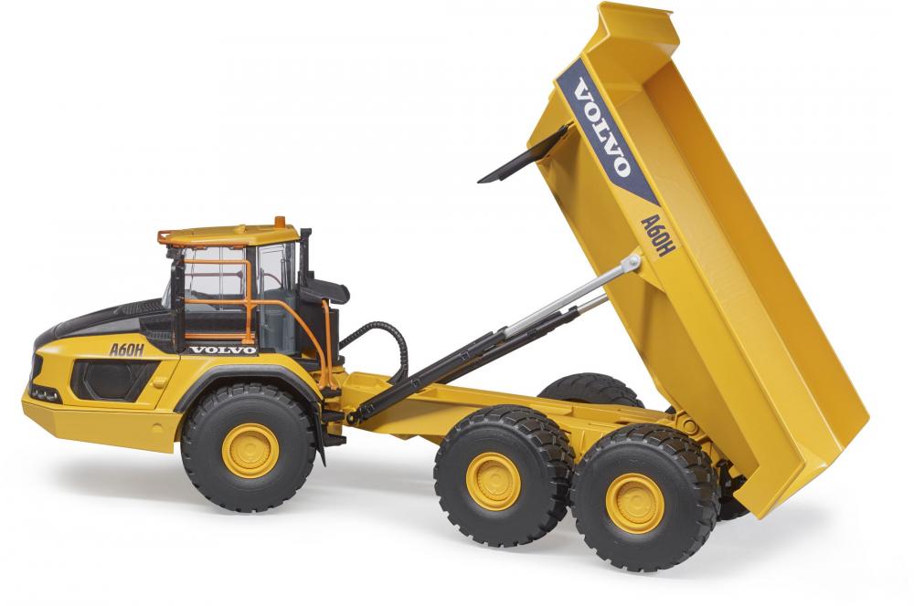 Bruder Spielfahrzeug Baustelle Bagger Volvo A60H Dumper 02455