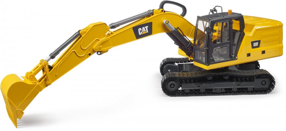 Bruder Spielfahrzeug Baustelle Lader Cat Schaufelbagger 02483