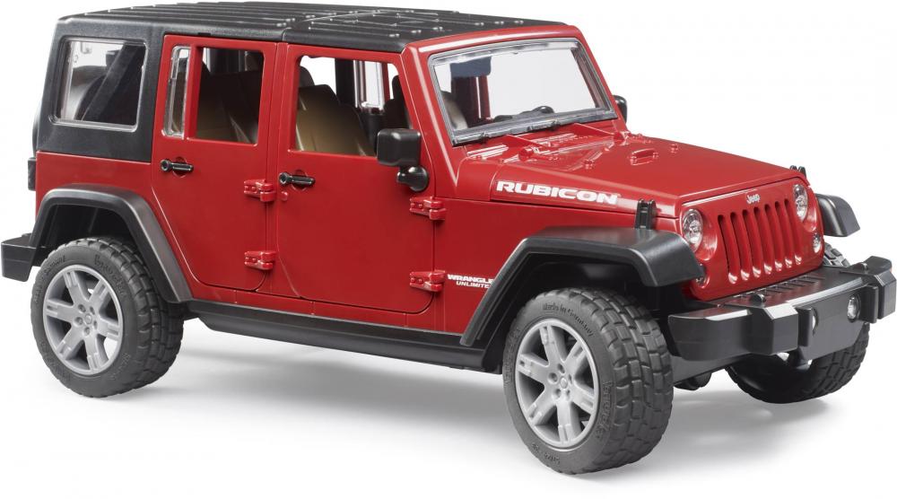 Bruder Spielfahrzeug Freizeit Offroad Jeep Wrangler Rubicon Unlimited 02525