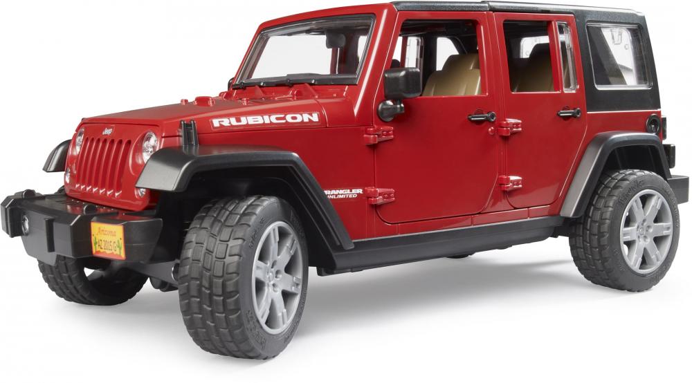 Bruder Spielfahrzeug Freizeit Offroad Jeep Wrangler Rubicon Unlimited 02525