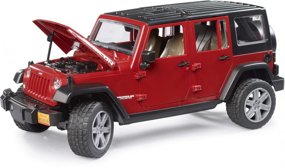 Bruder Spielfahrzeug Freizeit Offroad Jeep Wrangler Rubicon Unlimited 02525