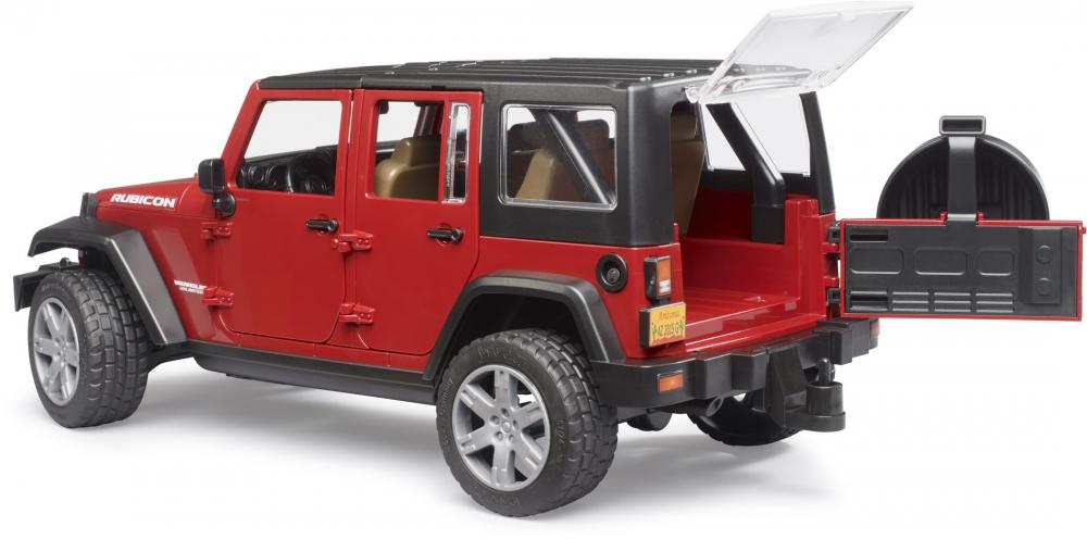 Bruder Spielfahrzeug Freizeit Offroad Jeep Wrangler Rubicon Unlimited 02525