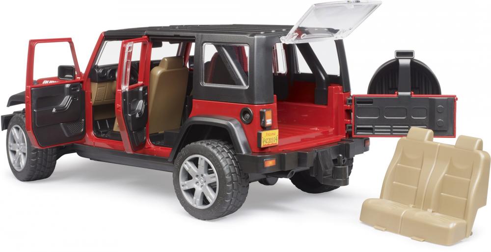 Bruder Spielfahrzeug Freizeit Offroad Jeep Wrangler Rubicon Unlimited 02525