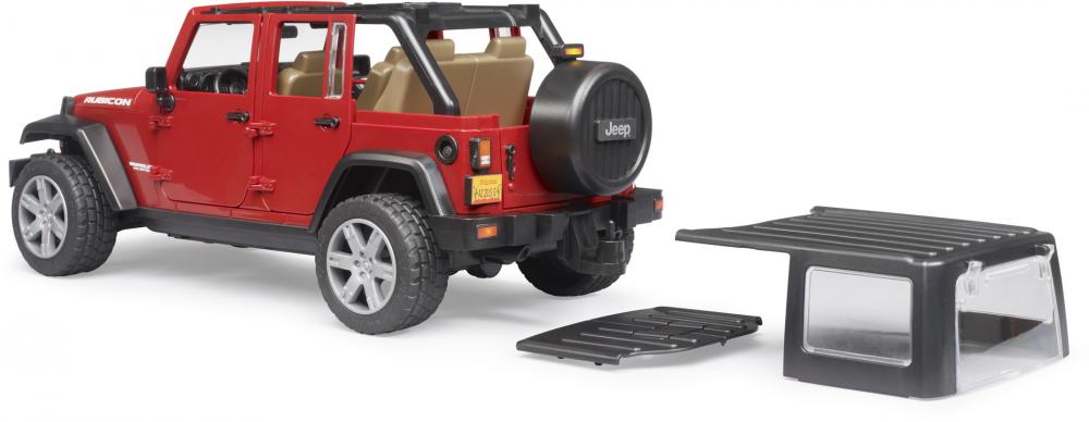 Bruder Spielfahrzeug Freizeit Offroad Jeep Wrangler Rubicon Unlimited 02525