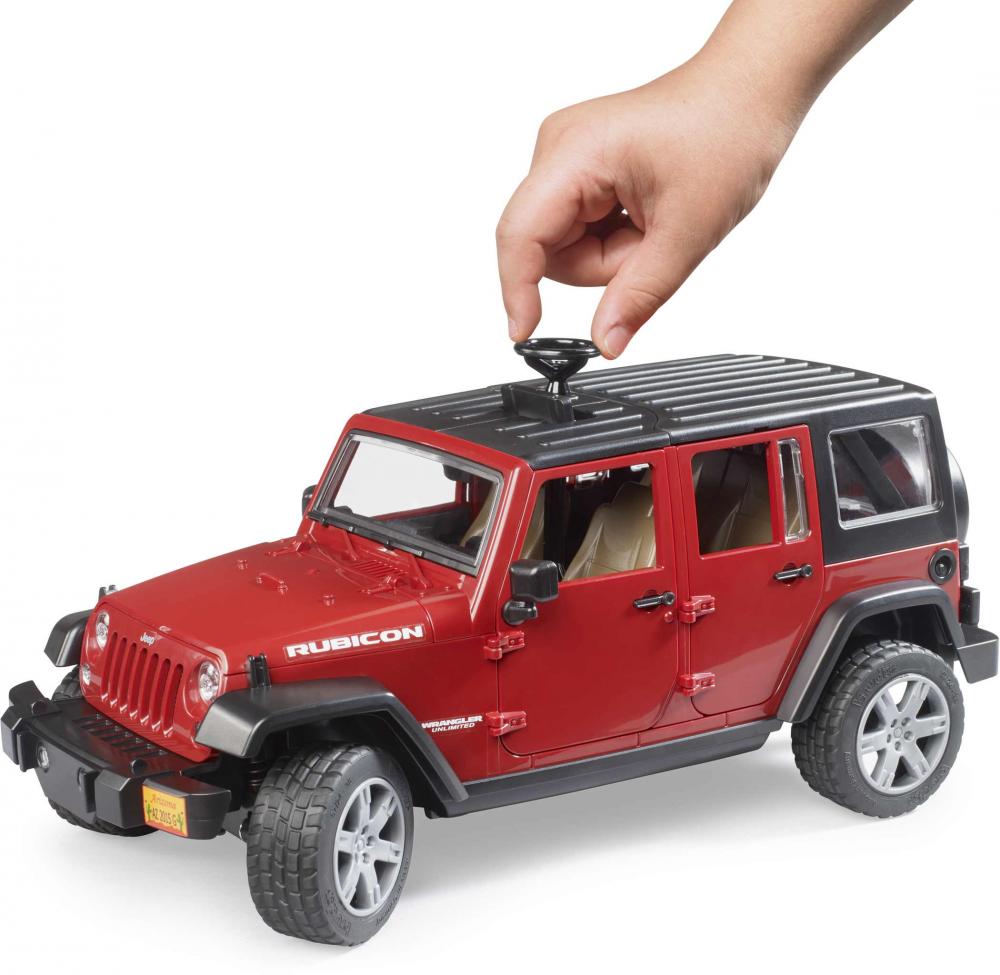 Bruder Spielfahrzeug Freizeit Offroad Jeep Wrangler Rubicon Unlimited 02525