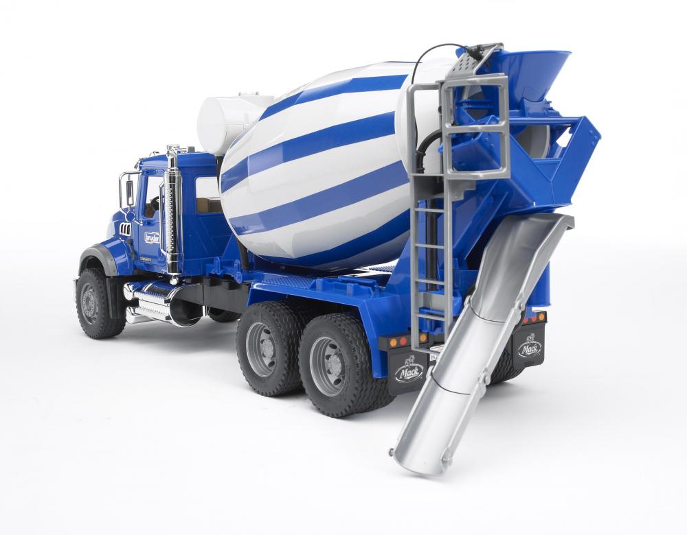 Bruder Spielfahrzeug Baustelle Betonmischer MACK Granite Betonmisch-LKW 02814