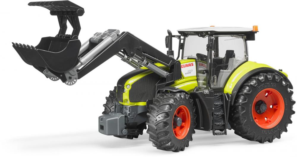 Bruder Spielfahrzeug Landwirtschaft Traktor Claas Axion 950 mit Frontlader 03013