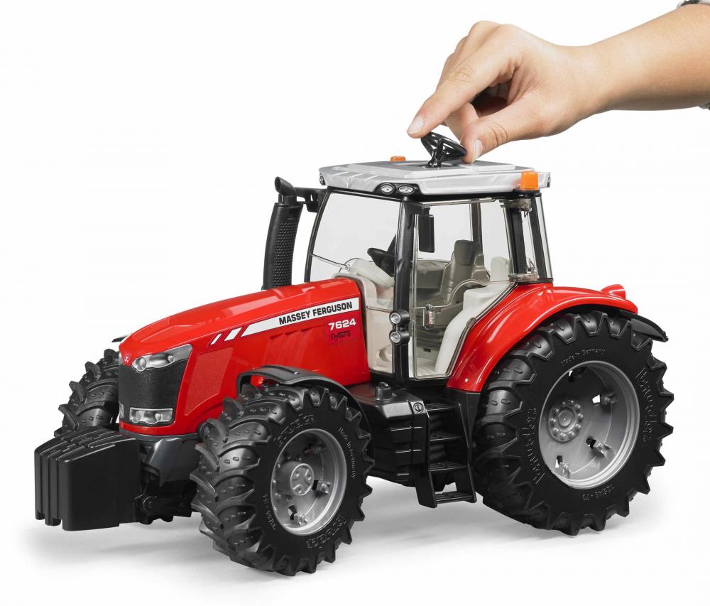 Bruder Spielfahrzeug Landwirtschaft Traktor Massey Ferguson 7624 03046