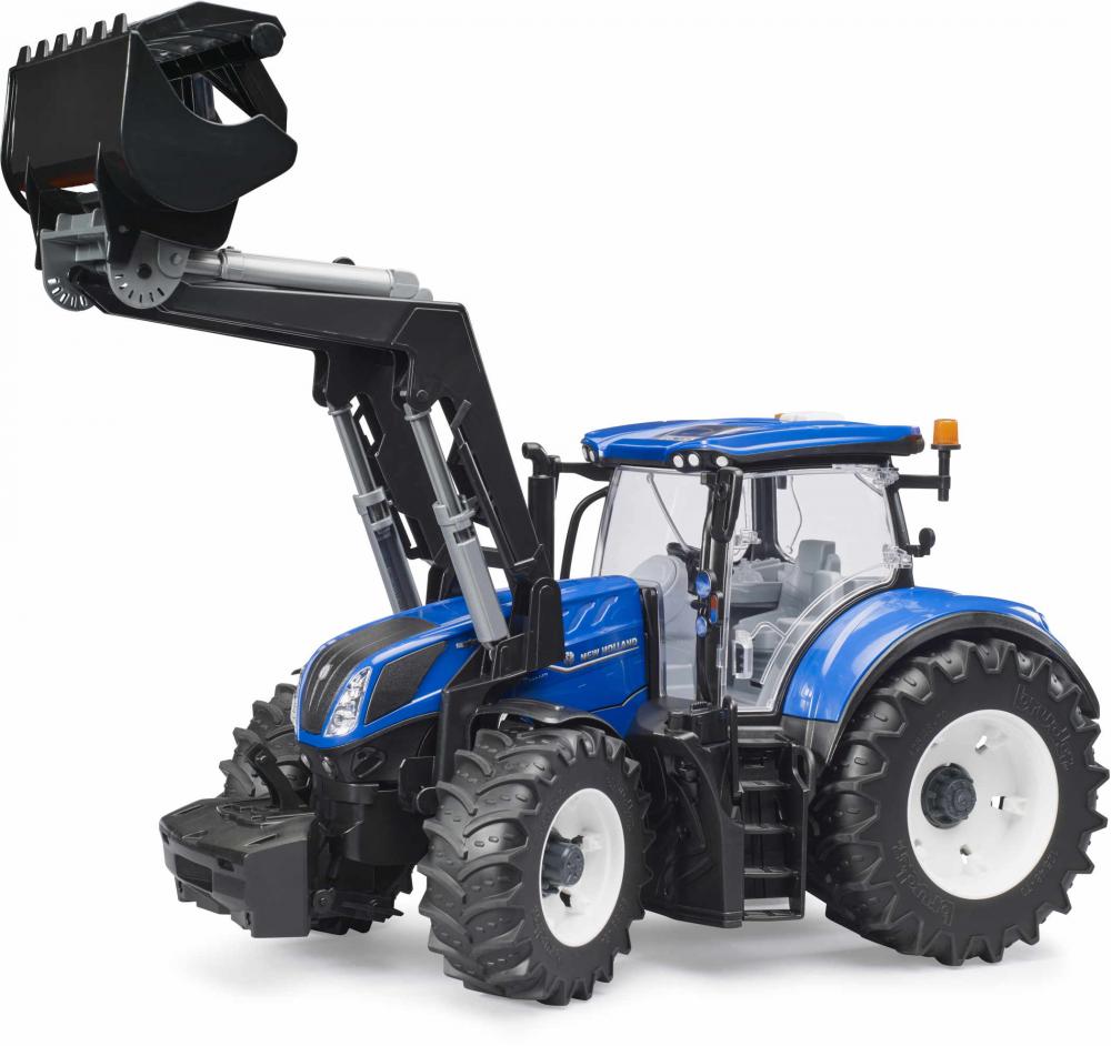 Bruder Spielfahrzeug Landwirtschaft Traktor New Holland T7.340 mit Frontlader 03121