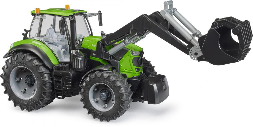 Bruder Spielfahrzeug Landwirtschaft Traktor Deutz 8280 TTV mit Frontlader 03161
