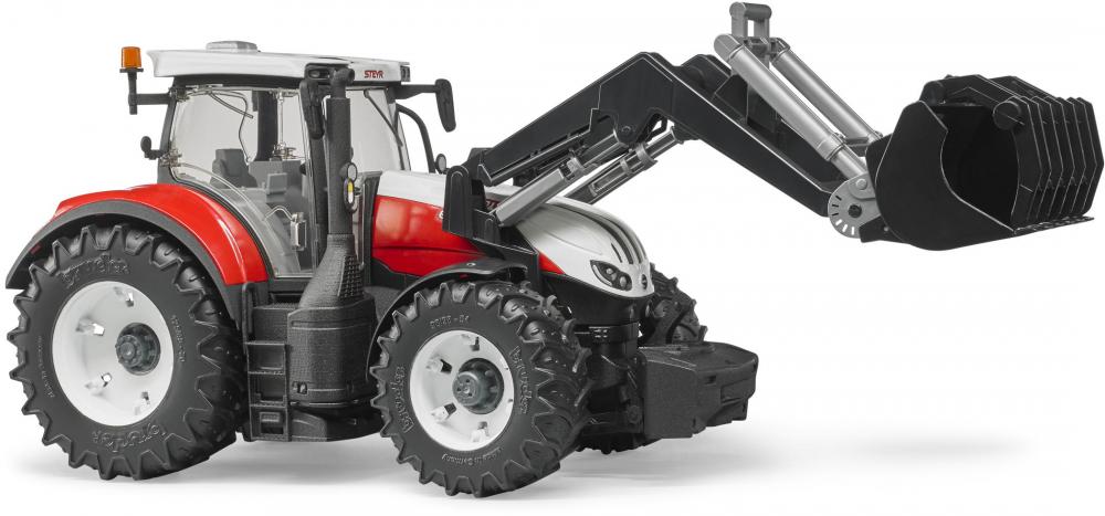 Bruder Spielfahrzeug Landwirtschaft Traktor Steyr 6300 Terrus CVT mit Frontlader 03181