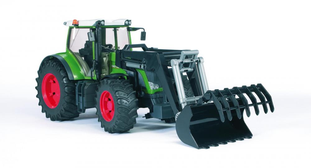 Bruder Spielfahrzeug Landwirtschaft Traktor Zubehör: Frontlader Traktorserie 3000 03333