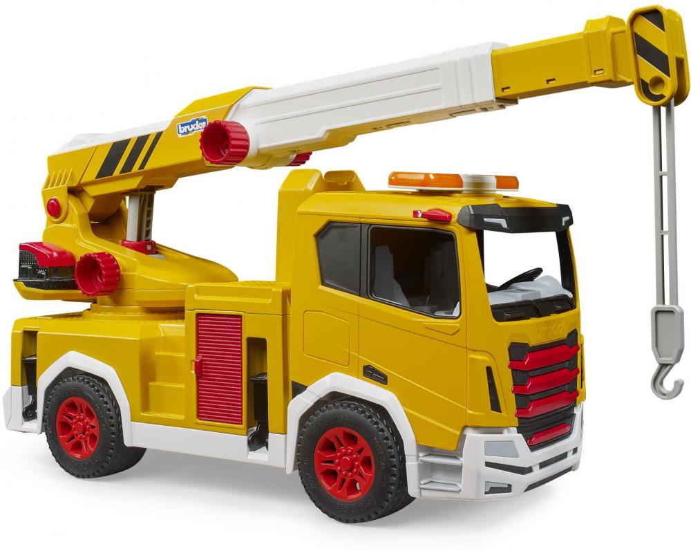 Bruder Spielfahrzeug Roadmax Baustelle ROADMAX Kran-LKW 03471