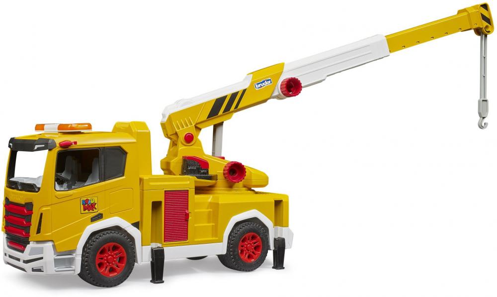 Bruder Spielfahrzeug Roadmax Baustelle ROADMAX Kran-LKW 03471