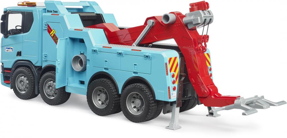 Bruder Spielfahrzeug Service-Fahrzeuge Scania Super 560R Berge- und Abschlepp LKW L+S Modul 03553